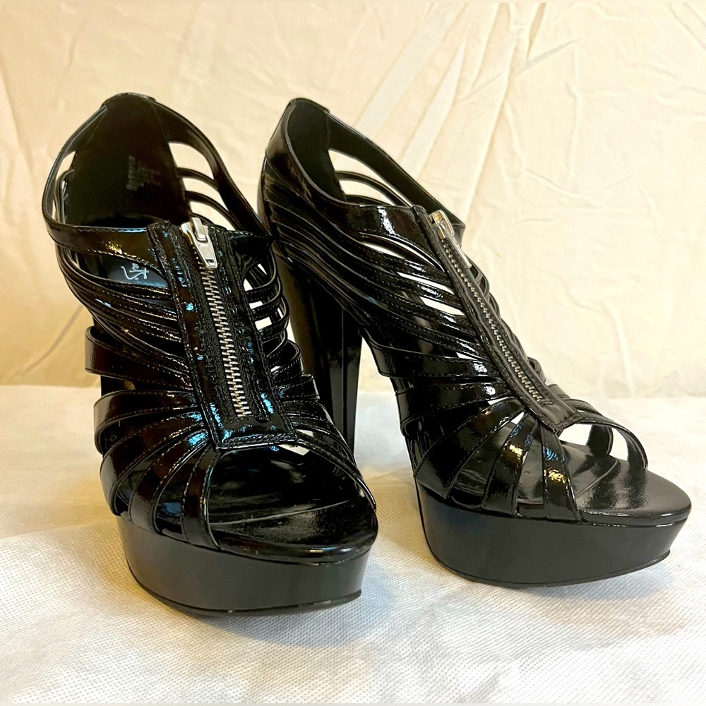 City Streets strappy high heels